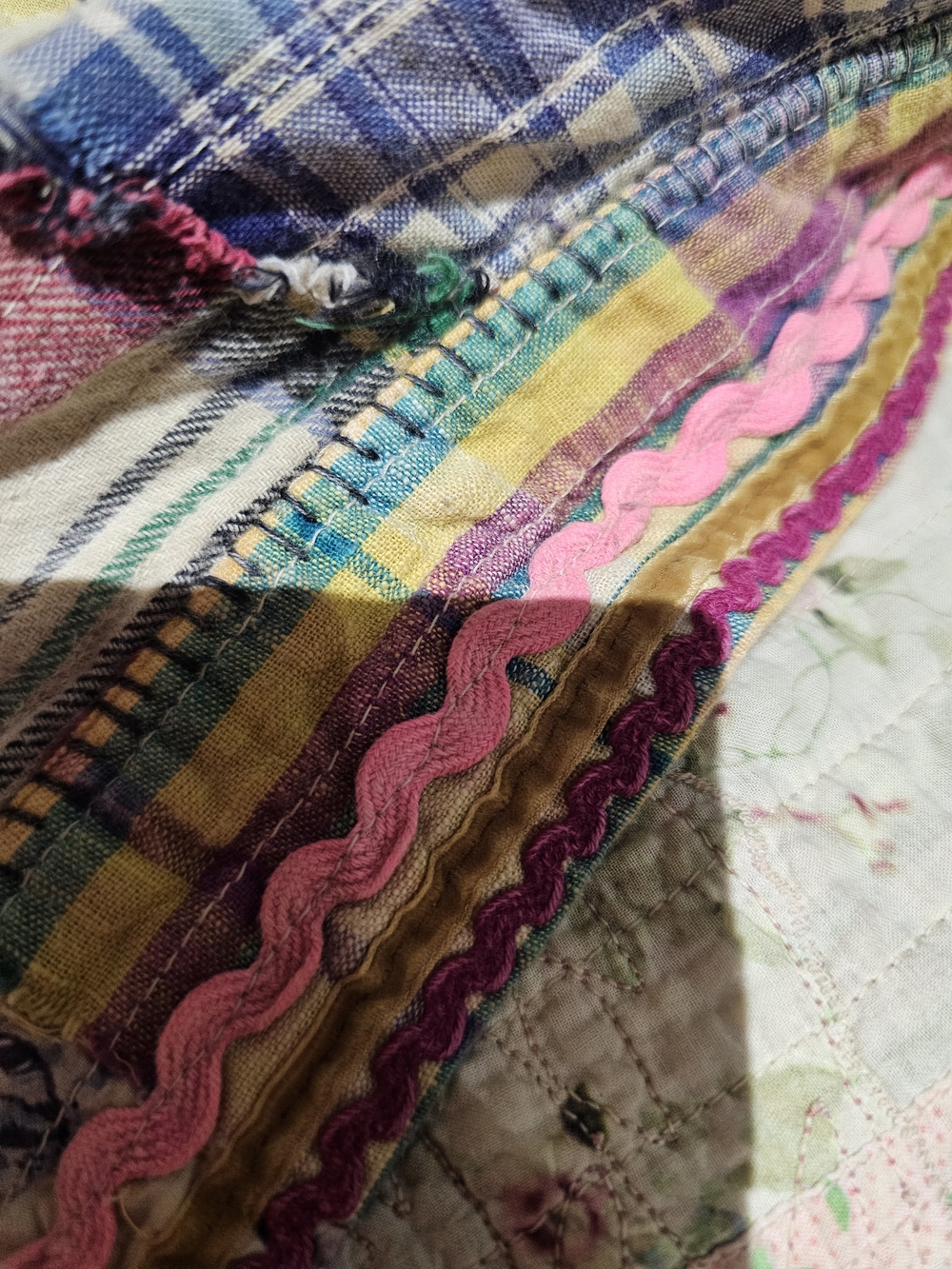 Magnolia Pearl Patchwork Dekker Kimono, REVERSIBLE - NWT - Picture 10 of 16